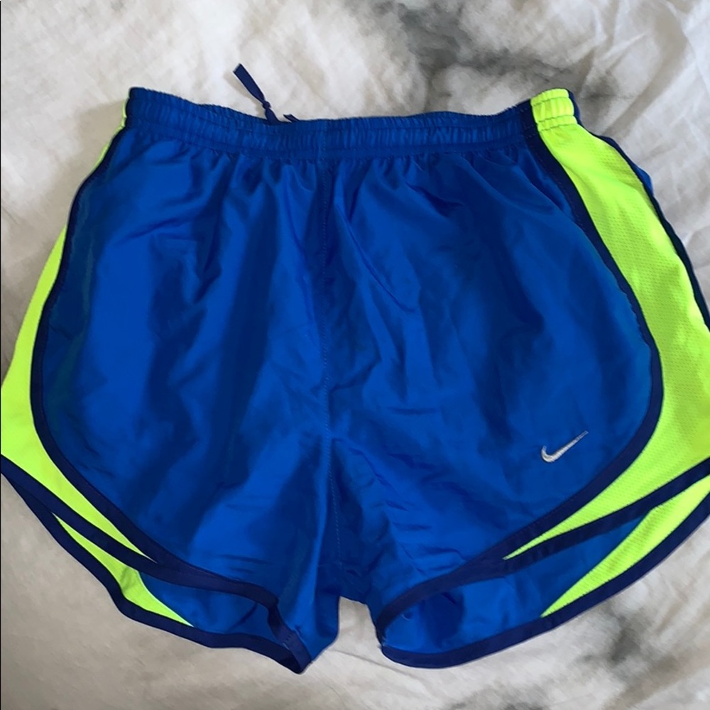 🧚🏼‍♀️never worn blue Nike running shorts
